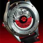 AVI-8 x Peanuts Snoopy Flying Ace GMT Automatic in Sketchbook Blue