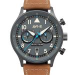 AVI-8 Carey Hawker Hurricane Dual-Tiime Pilot Watch