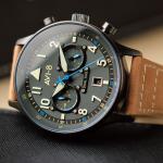 AVI-8 Carey Hawker Hurricane Dual-Tiime Pilot Watch