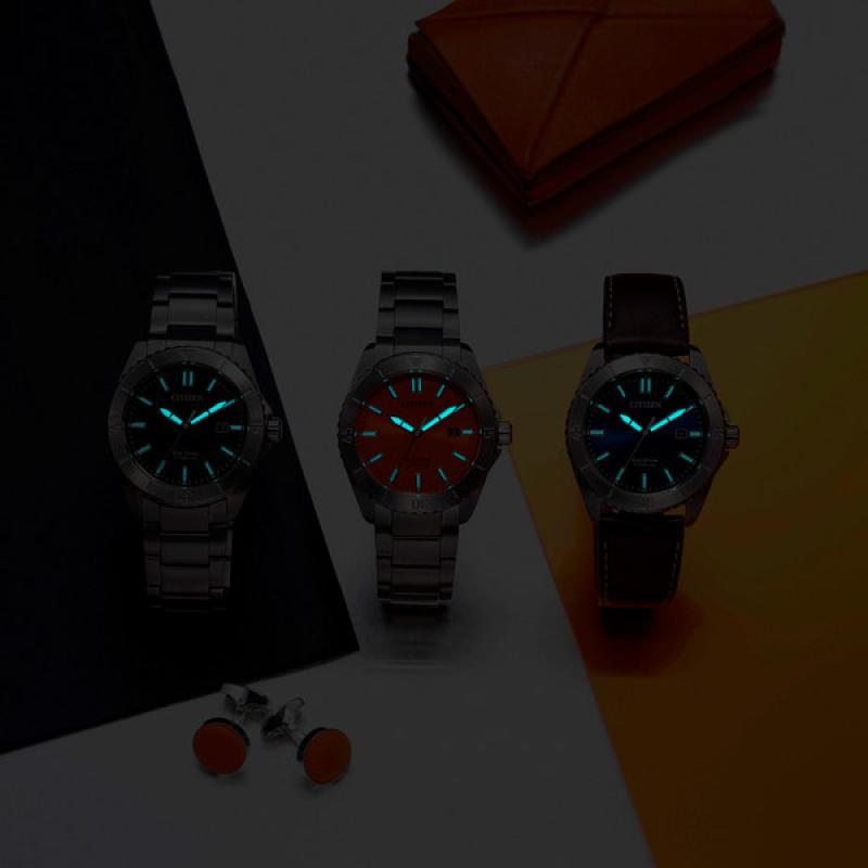 Citizen Brycen Super Titanium Black Sunray Dial