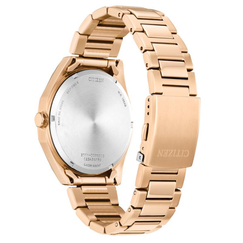 Citizen Eco-Drive Weekender Sport Gold-tone with Green Dial