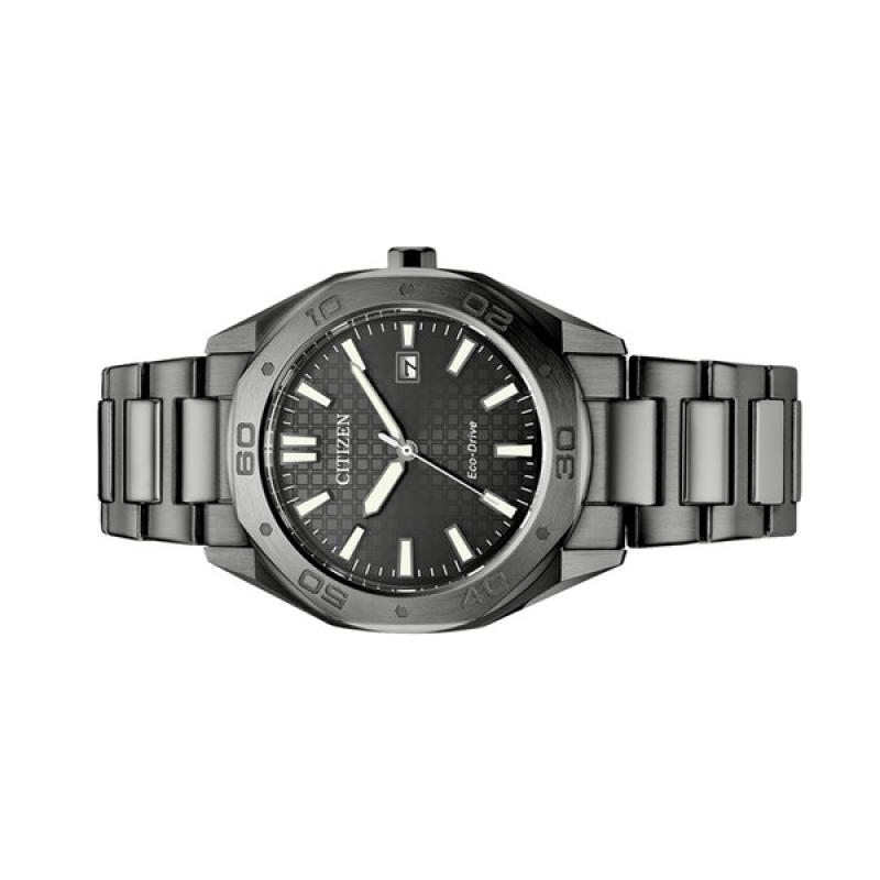 Citizen Eco-Drive Weekender Sport Gray-Tone with Black Dial
