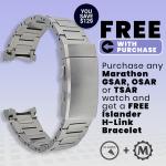 Marathon Swiss Made, TSAR Quartz Military Divers Watch with Sapphire Crystal