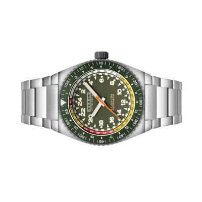 Cadola Dog Leg Automatic with Olive Green Dial