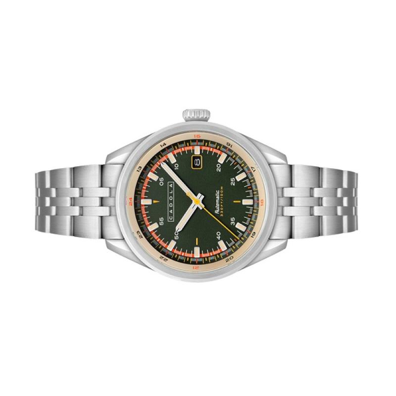 Cadola Pista Automatic Watch with Forest Green Dial