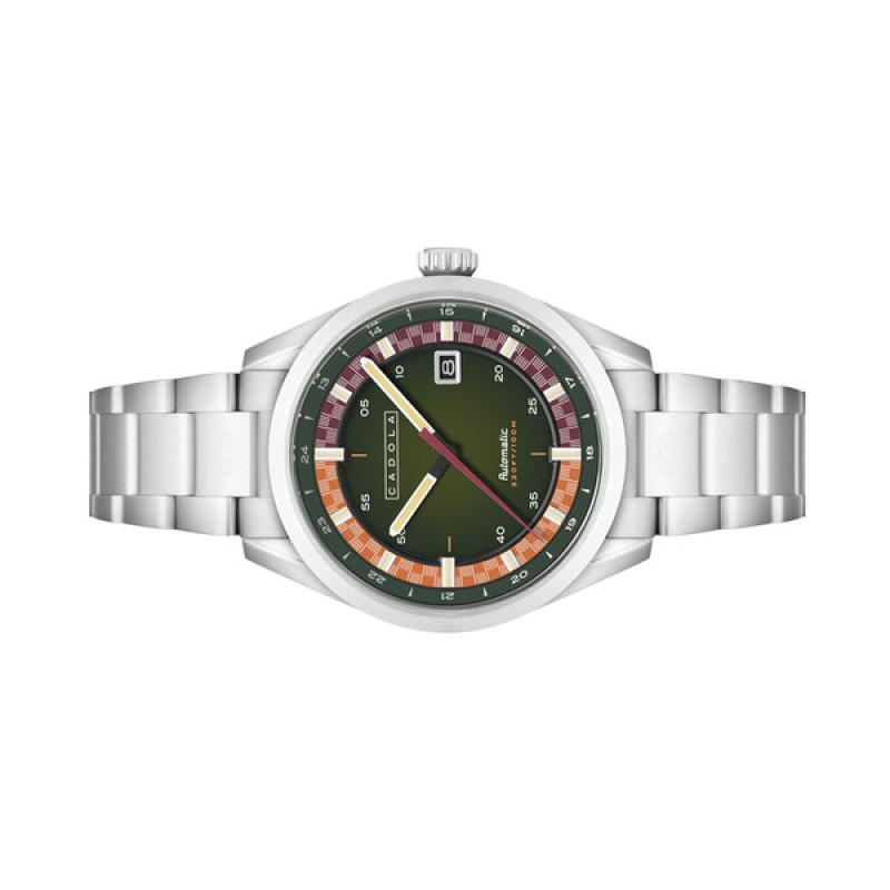 Cadola Paddock Automatic Watch with Pine Green Dial