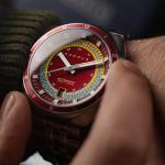 Cadola Giulia Suprema Automatic Watch with Metallic Red Dial