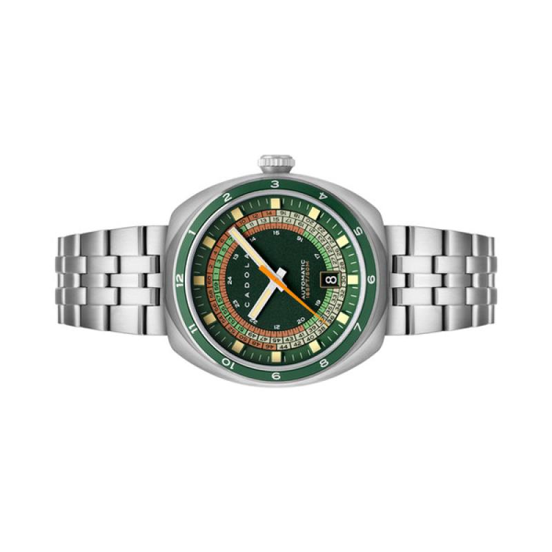 Cadola Giulia Suprema Automatic Watch with Evergreen Dial