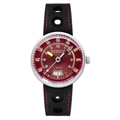 Cadola RPM Automatic Watch with Firebrick Red Dial