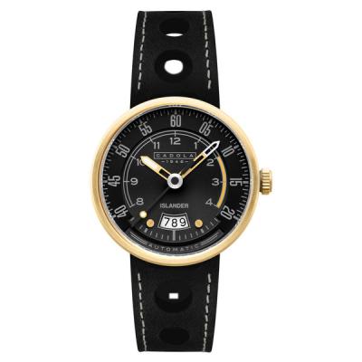 Cadola x Islander RPM Automatic Watch in Black and Gold