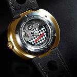 Cadola x Islander RPM Automatic Watch in Black and Gold