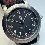 Dave Berghold DB Model 2 Field Watch with Black Dial