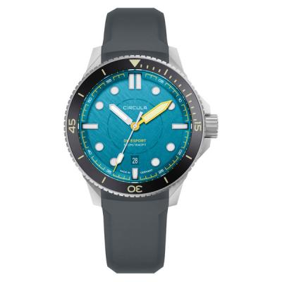 Circula DiveSport Titanium Automatic Dive Watch with Blue Dial