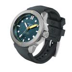Circula DiveSport Titanium Automatic Dive Watch with Petrol Dial