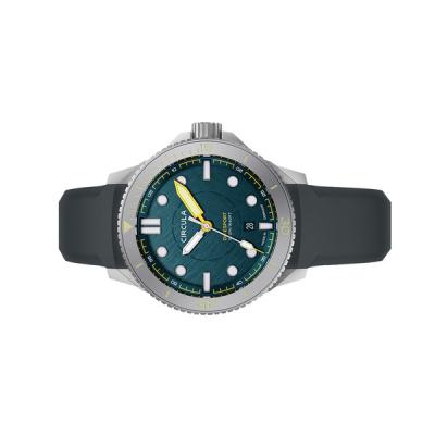 Circula DiveSport Titanium Automatic Dive Watch with Petrol Dial