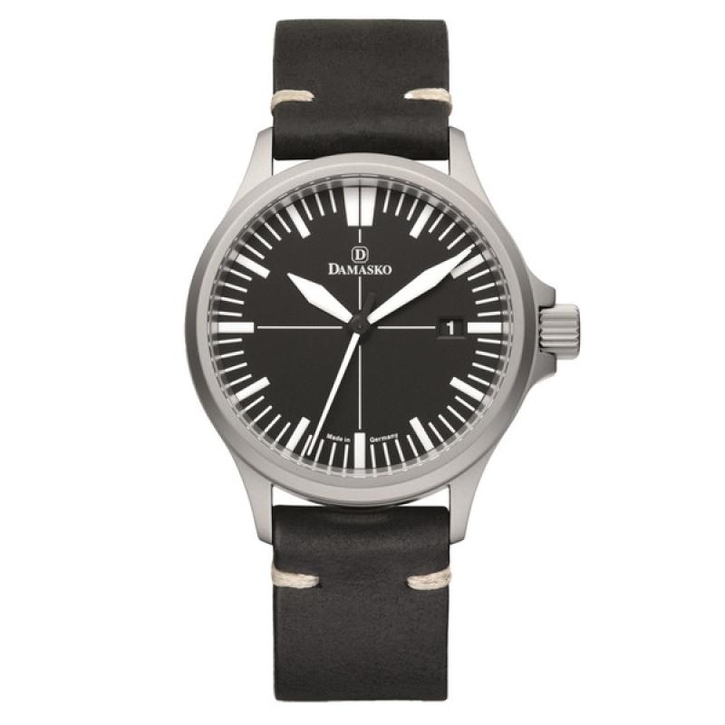Damasko Swiss Automatic Watch with a 39mm Bead-Blasted Submarine Steel Case