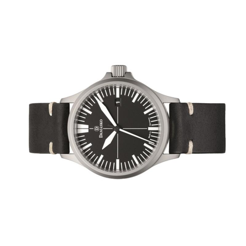 Damasko Swiss Automatic Watch with a 39mm Bead-Blasted Submarine Steel Case