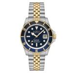 Duxot Atlantica Automatic Dive Watch with Two Tone Blue Dial