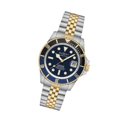 Duxot Atlantica Automatic Dive Watch with Two Tone Blue Dial