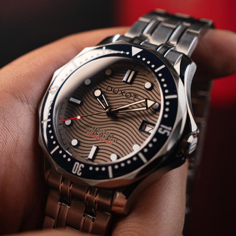 Duxot Henri Diver Automatic with Slate Grey Dial