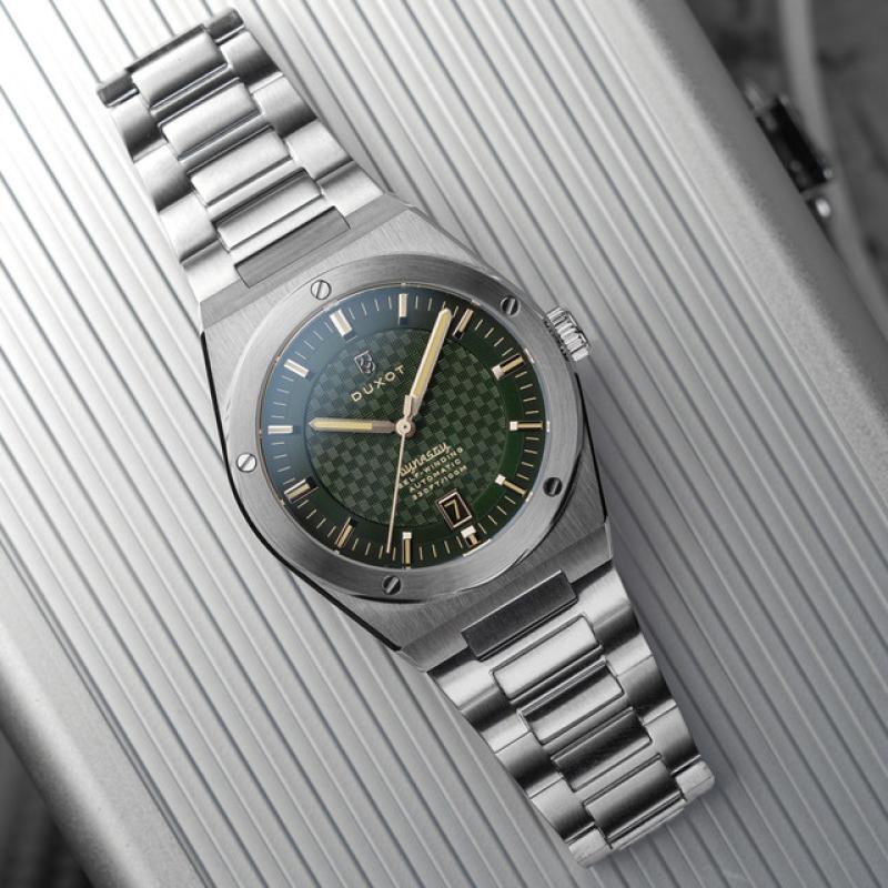 Duxot Bastia Self Winding Automatic with Green Dial