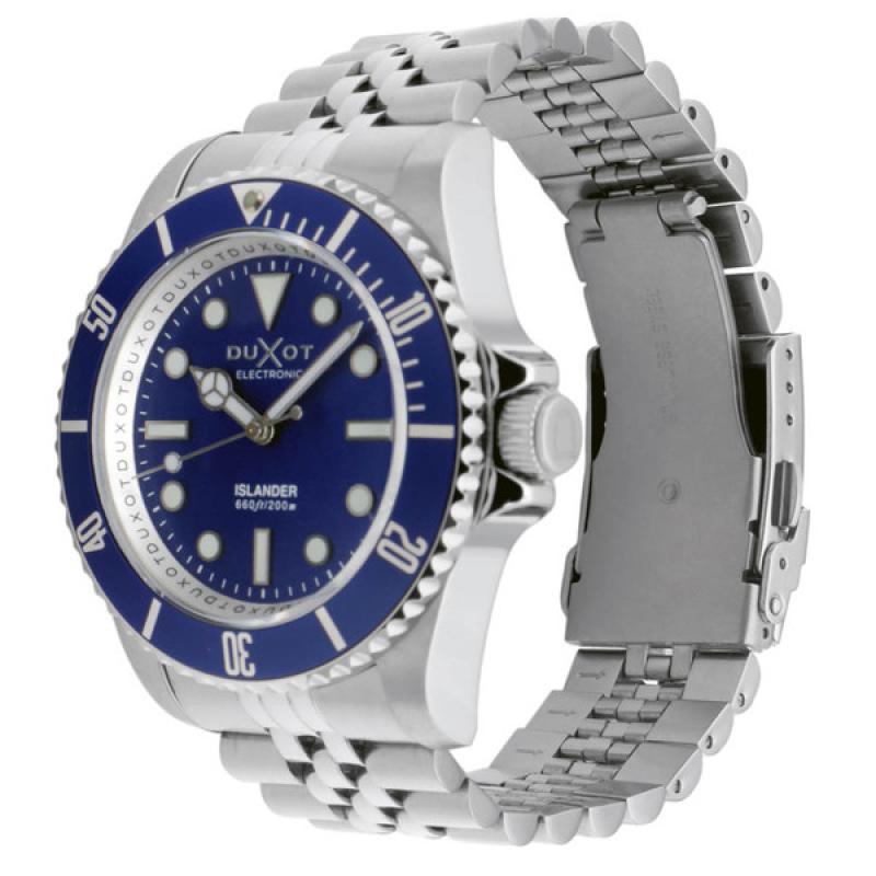 Duxot x Islander Atlantica Electronic Dive Watch with Blue Dial