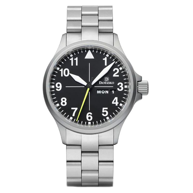 Damasko 40mm Automatic Watch with In-House Movement on Bracelet