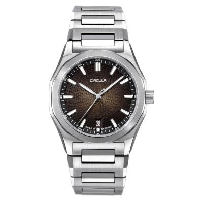 Circula Facet Brown Automatic Sports Watch