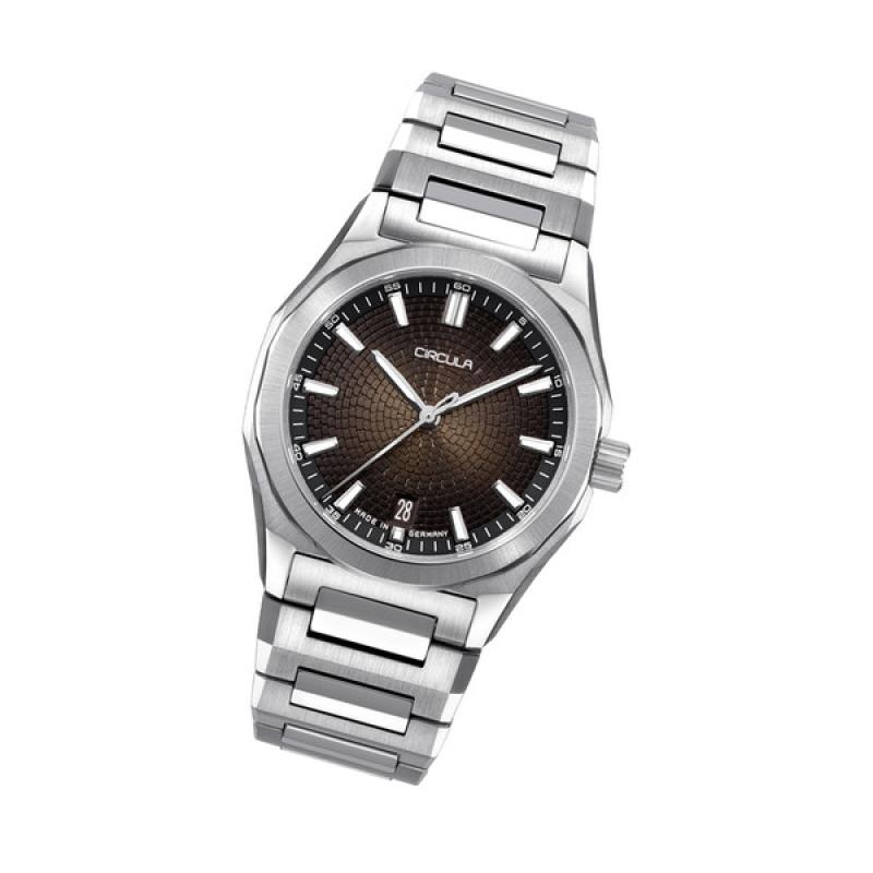Circula Facet Brown Automatic Sports Watch