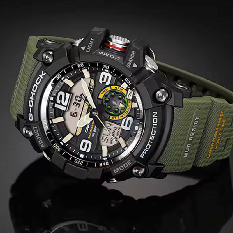 Casio G-Shock MUDMASTER in Black and Green