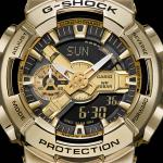 Casio G-Shock GM-110 Series in Black and Gold