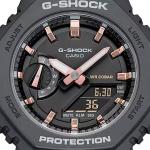 Casio G-Shock Women in Black and Rose Gold