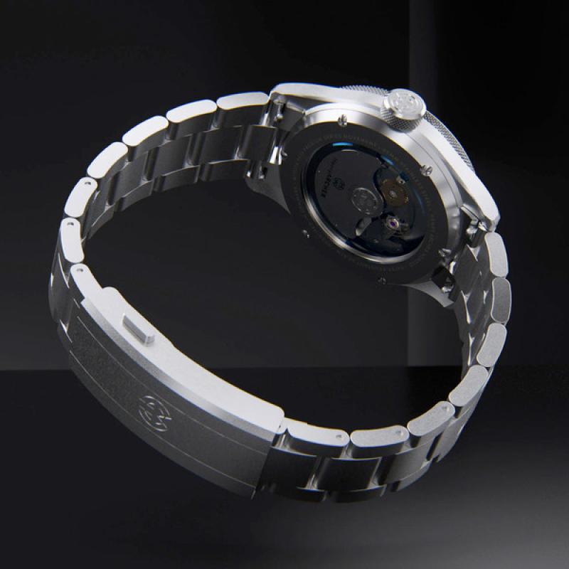 Henry Archer Nordso Automatic Watch with Raven Black Dial