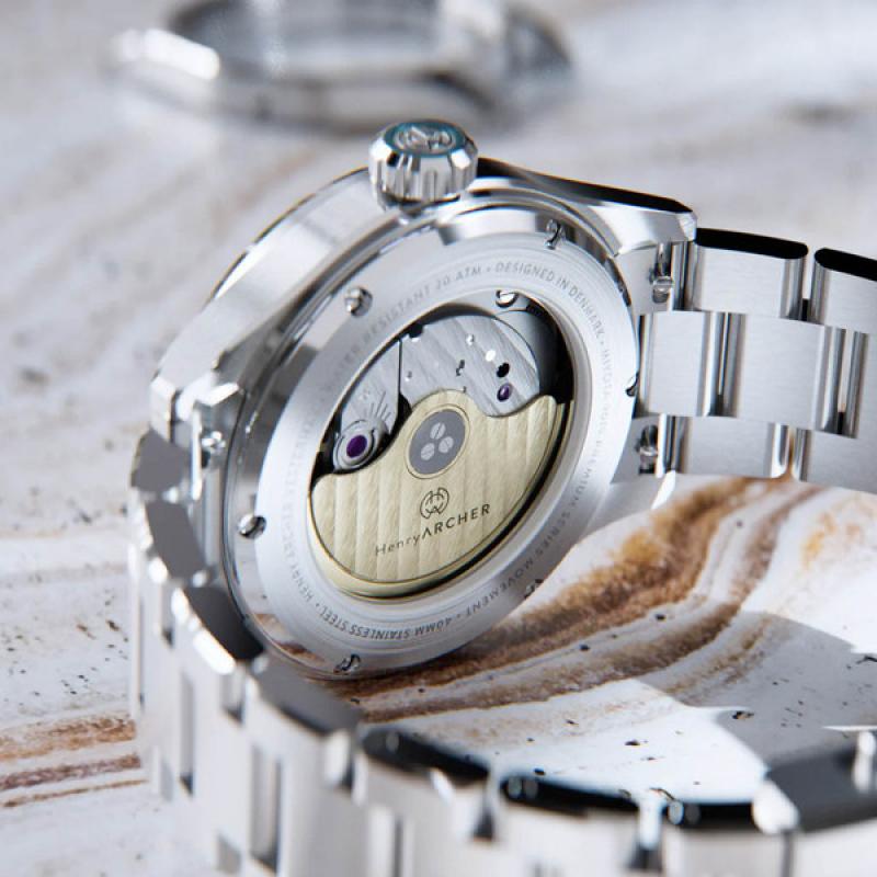 Henry Archer Vesterhav Meteorite Fusion Purple DLC Watch