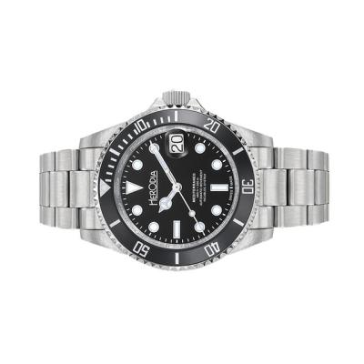 Herodia Mediterraneo Swiss Automatic Dive watch with Black Dial