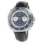 Hemel Sky Racer Mechanical Chronograph with Navy Blue Dial