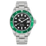 Herodia Mediterraneo Swiss Automatic Dive watch with Black Dial