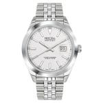 Herodia Monte Carlo Swiss Watch with Porcelain White Dial