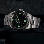 Islander Manhasset 36mm Automatic Watch with Black Dial