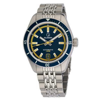 Islander Port Jefferson Skin Diver Automatic Watch with Navy Blue Dial