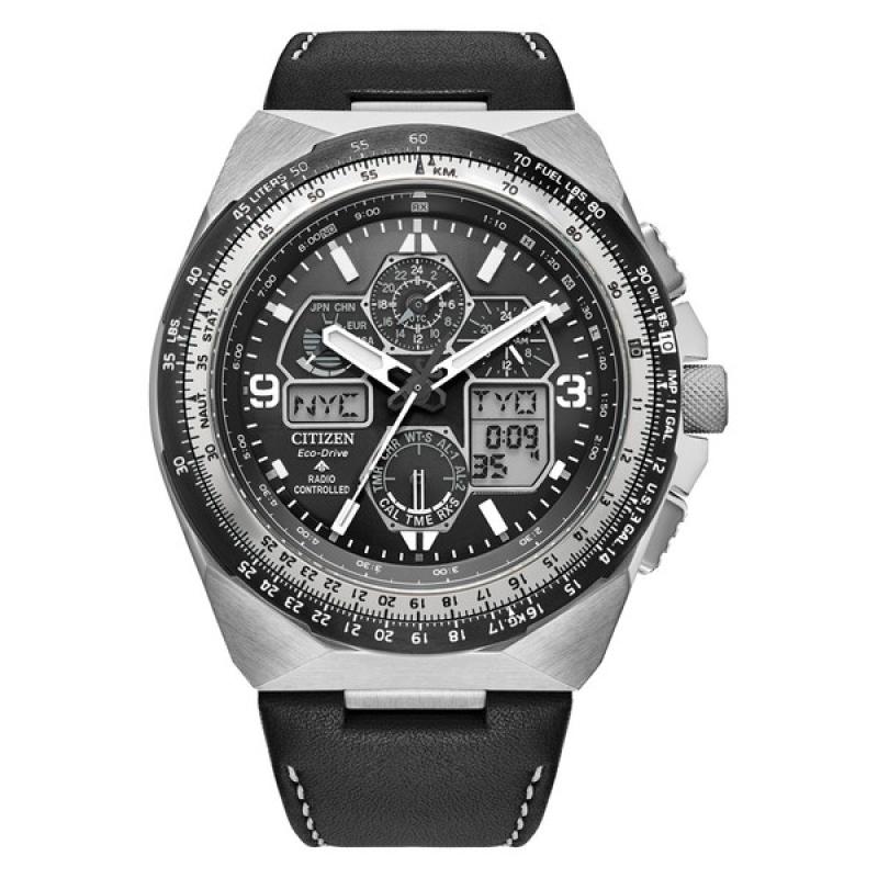 Citizen Promaster Skyhawk A-T Solar Watch with Black Dial