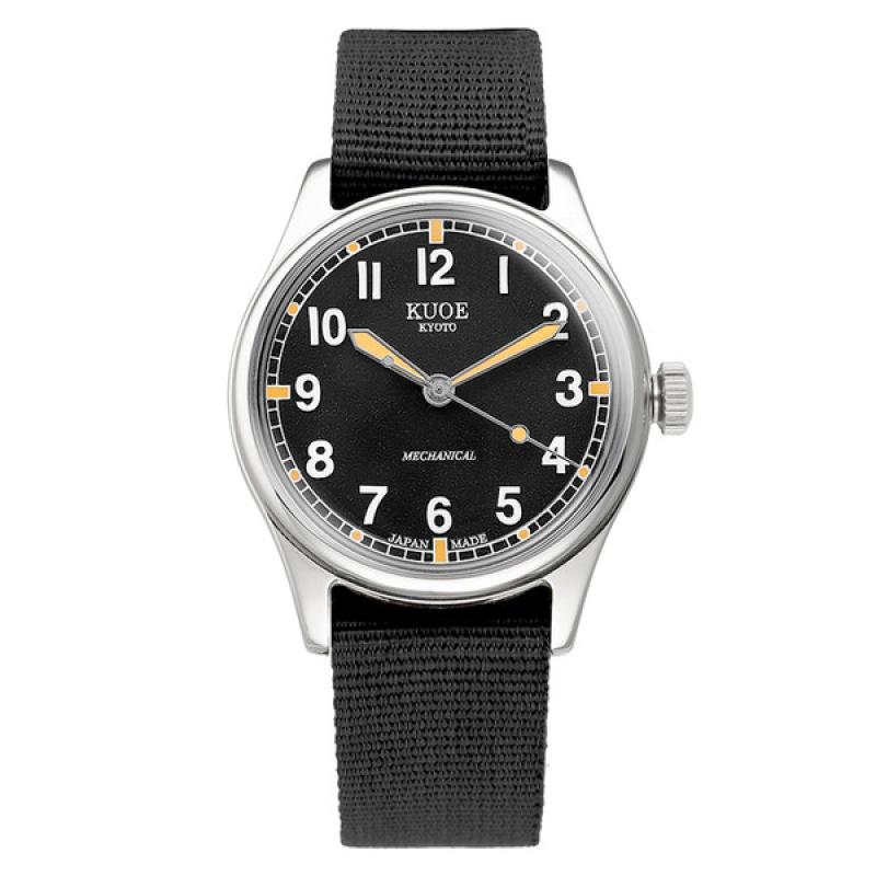 KUOE Old Smith 90-002 Automatic 38mm Watch with Black Dial