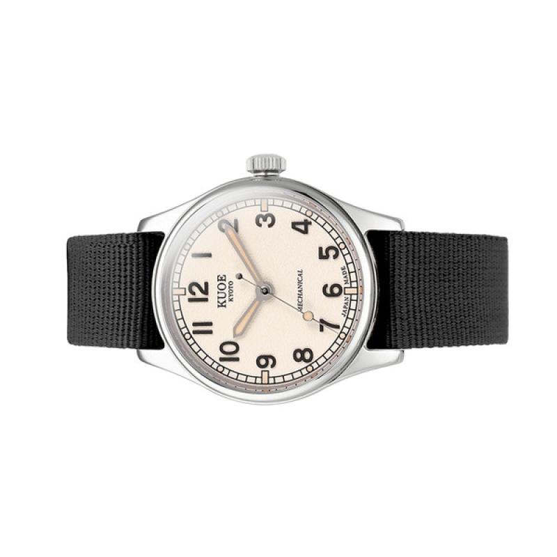KUOE Old Smith 90-002 Automatic 35mm Watch with Ivory Dial