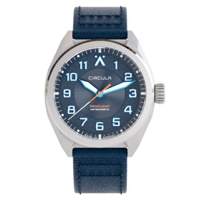 Circula ProFlight Automatic Pilot Watch with Blue Dial