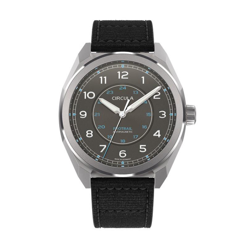 Circula ProTrail Automatic Field Watch with Grey Dial