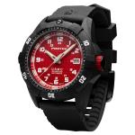 Protek USMC Automatic Tritium Dive Watch with Red Dial