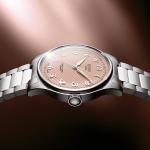 KUOE Royal Smith 90-006 Pink Dial Watch with Breguet Numerals