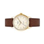 KUOE Royal Smith 90-006 Automatic 35mm Goldtone Watch with Ivory Dial