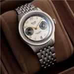 KUOE Royal Smith 90-0010 Grainy Panda Dial Watch