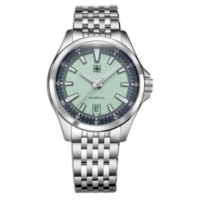 Second Hour Mandala Mk3 Watch with Mint Dial